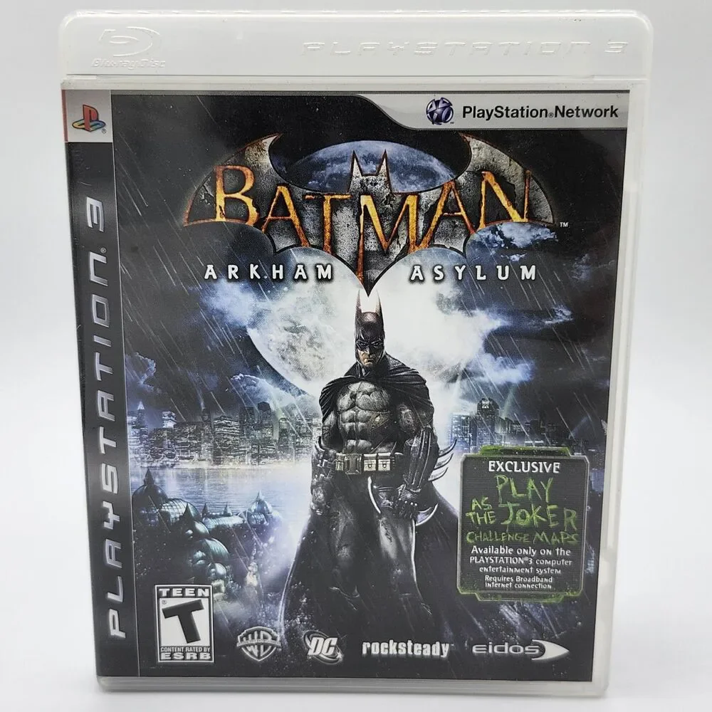 Batman: Arkham Asylum (Sony PlayStation 3, 2009, CIB)